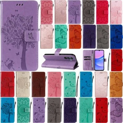 For Samsung Galaxy A56 A36 A26 A16 A06 Wallet Card Slots Flip Leather Case Cover - Image 1 of 4