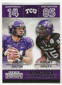 2015 Panini Contenders Draft Picks Andy Dalton - Collegiate Connections #5