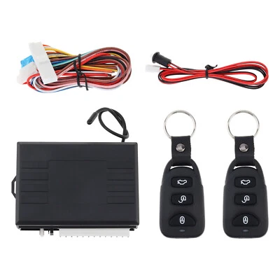 Universal 12V Car Auto Remote Central Kit Door Lock Vehicle Keyless Entry System - Image 1 of 4