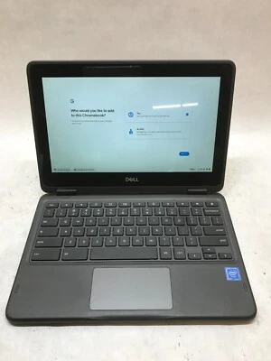Dell 3100 2-in-1 Chromebook 11.6" Celeron 4GB RAM 16GB eMMC *Read Desc* -  -  DW - Image 1 of 4