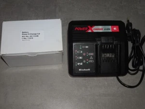 Einhell Akku 4.0 Ah Power-X-Change 18 V + Ladegerät Power X-Charger LIion rot - Bild 1 von 6