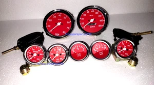 Smiths Temp FOil temp F Oil Fuel Volt Gauge Speedo 0-180 mph Tacho 0-80 100mm RC - Picture 1 of 3