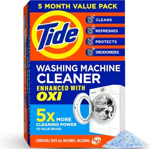 Washing Machine Cleaner by Tide, Washer Machine Cleaner with Oxi for Front and T - Picture 1 of 11