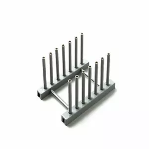 lot of 100pc New Kitchen Plate Dish Drying Rack  Storage Drainer Holder Grey - Picture 1 of 4