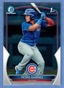 2023 Bowman Cromo Pedro Ramírez 1er Bowman #BCP-2 Cubs QTY - Imagen 1 de 2