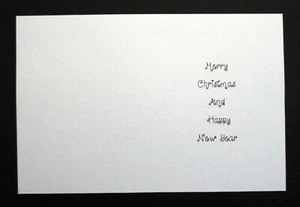 Card Inserts- Christmas Greeting for Cricut Joy cards (Portrait) Pk 20 - Picture 1 of 1