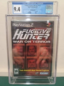 NUEVO Precintado GRADUADO CGC 9.4 A+: Fugitive Hunter - War on Terror (Sony PS2, 2003) - Imagen 1 de 3