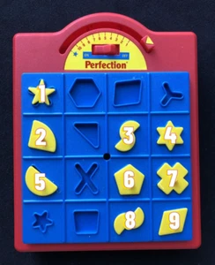 PERFECTION Travel Game Replacement Pieces Milton Bradley Choose Shapes Needed! - Picture 1 of 4