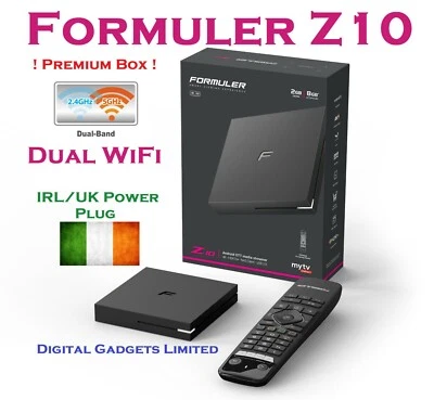 Formuler Z10 4K Premium Android Dual WiFi RealTek Quad Core CPU 2gb RAM, 8gb ROM - Image 1 of 4