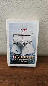 Carnival Cruise Line Deck mit Souvenir Spielkarten. Neu & Versiegelt - Bild 1 von 4