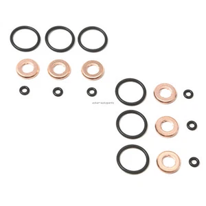 6 set Injector Nozzle Seal Rings Kit Fit For AUDI Q5 3.0 TDI quattro DCPC VW - Picture 1 of 5