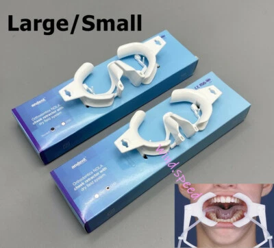 ANDENT Dental Ortho Nola Dry Field System Lip Cheek Retractor Mouth Opener Large Small
