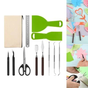 12Pack Craft Vinyl Weeding Tool Kit Basic Vinyl Tool for Cricut Cameos Lettering - Picture 1 of 12
