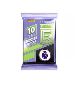 Panini Premier League 2022/23 Donruss Elite Trading Cards Single pack - Picture 1 of 3