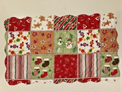 Funda de almohada acolchada de Navidad Bedsure 39x23 doble cara Foto 1 de 4