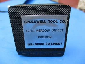 Vintage MASSBAND Speedwell Tools Co. Preston (6 Fuß 6 Zoll) - Bild 1 von 10