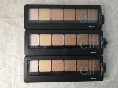  E.L.F. Prism Naked Milti-Dimensional Shimmer Eyeshadow Lot Of 3 Same Day Shippi - Image 1 of 2
