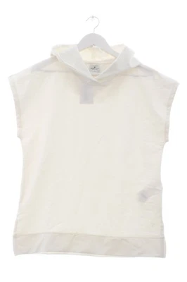 CROSS JEANS Kapuzensweatshirt Damen Sweat Gr. DE 38 weiß Casual-Look - Bild 1 von 4