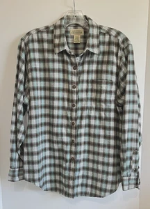 St Johns Bay Damen LP Large Petite Flanellhemd kariert Knopfleiste Langarm - Bild 1 von 12