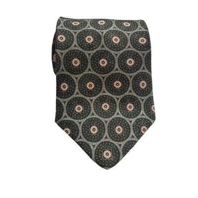 Corbata de negocios clásica geométrica foulard 100 % seda Nautica para hombre hecha en EE. UU. Foto 1 de 4