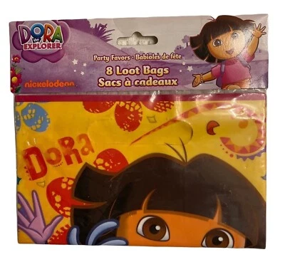 Nickelodeon Dora the Explorer Party Treat Bags NEW OLD STOCK - Image 1 of 2