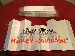 5 Ea NEW Harley Davidson Car Windshield Sun Visor, 20 1/2"H x 52 1/2"W - Picture 1 of 7