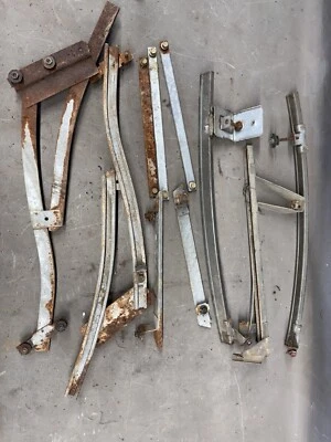 1963 1964 Chevy Impala 2 Door Front Rear Quarter 1/4 Window Tracks Grand Prix SS - Image 1 of 4