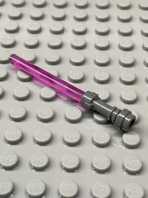 Lego Star Wars Trans Rosa Sable de Luz Hoja Arma Minifigura Foto 1 de 2