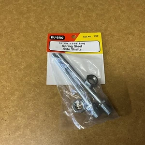 Du-Bro (250) Spring Steel Axle Shafts/2 (NIB) - Picture 1 of 1