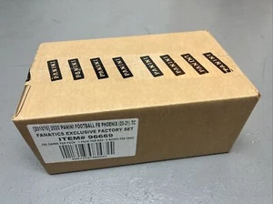 2020 Panini Phoenix Fanatics Football Sealed 200 Card Box Set 8 Box Hobby Case - Picture 1 of 3