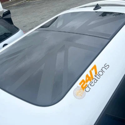 DECALCOMANIA TETTO UNION JACK PANO PER MINI COOPER GEN 1 - R50 R53 S JCW FUNZIONANTE - Immagine 1 di 4