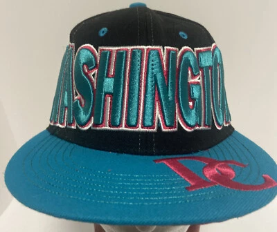 Gorra Washington DC bordada City Hunter verde azulado y negro Snapback Foto 1 de 4