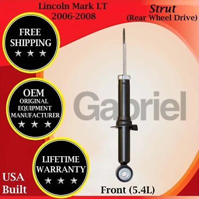 Gabriel OEM Front Strut For 2006-2008 Lincoln Mark LT 2WD Lifetime Warranty - Image 1 of 4