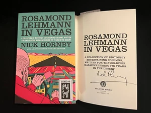 Nick Hornby signed Rosamond Lehmann in Vegas softcover book - Picture 1 of 1