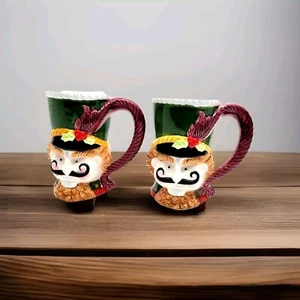 Applause Inc. Vintage Soldier Mugs – Rare Collectible Made in Taiwan - Picture 1 of 9