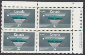 Canada - #1214 St. John's Centennial Plate Block - MNH - Picture 1 of 1