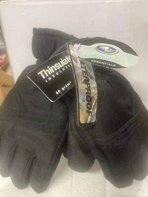 Athletic Works Mens Ski Gloves Thinsulate Insulation Medium New With Tags - Image 1 of 4