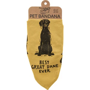 Best Great Dane Ever Love My Human Dog Bandana Large - Bild 1 von 6