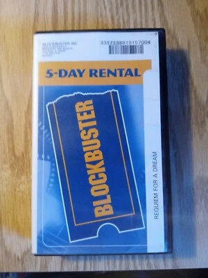 Requiem For A Dream VHS Blockbuster Vintage Rare 2000 - Image 1 of 4