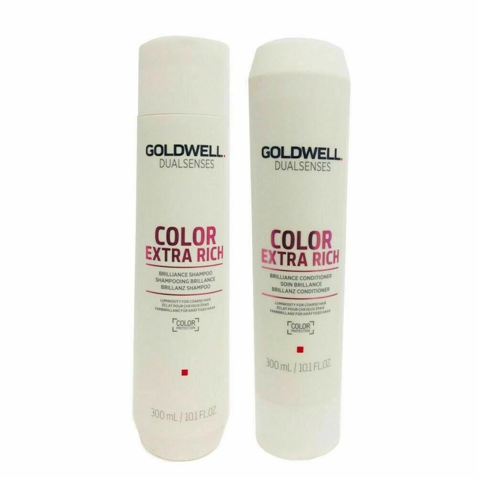 Juego de champú y acondicionador Goldwell Dualsenses Color extra rico DUO, 10,1 OZ cada uno Foto 1 de 1