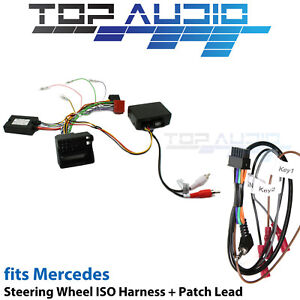 Aerpro CHMC8C for Mercedes Steering wheel control harness adaptor + patch lead