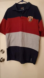 Southpole Men's Polo, Blue/Red/Grey, Sz. XL, SS - Picture 1 of 4