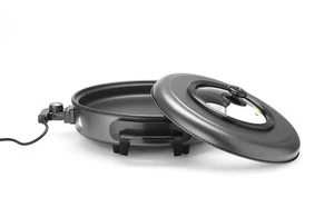Pentola per feste elettrica Hendi padella multipla padella per barbecue griglia gastronomica Ø 62 cm NUOVA - Foto 1 di 6