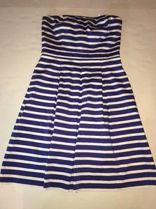 Gap Fit and Flare trägerloses Damen-Partykleid Größe 4 neu mit Etikett - Bild 1 von 5