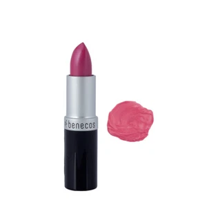 benecos NATURAL LIPSTICK hot pink 4.5g Soft kissable lips - Bright Pink Shade - Picture 1 of 1