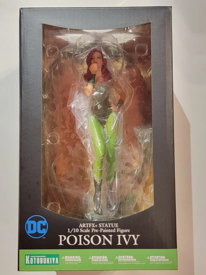 DC ArtFX+ POISON IVY Statue 1/10 Scale Prepainted Figure Kotobukiya - Image 1 of 1