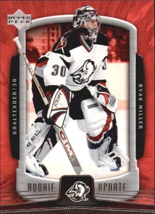 2005-06 Upper Deck Rookie Update Buffalo Sabres Hockey Card #12 Ryan Miller - Picture 1 of 2