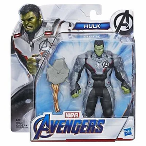 AVENGERS MARVEL ENDGAME DELUXE TEAM SUIT HULK 6-INCH ACTION FIGURE - Picture 1 of 9