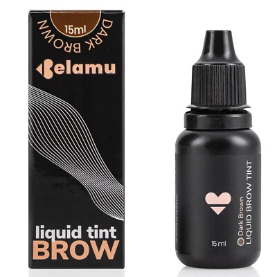 Brow Liquid Tint Belamu - Professional Hybrid Eyebrow Dye: 4 Shades, 15 ml - Image 1 of 4