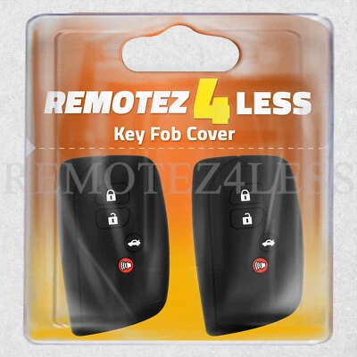 2 Key Fob Cover for 2013 2014 2015 2016 2017 Lexus LS460 Remote Case Skin Jacket - Изображение 1 из 4